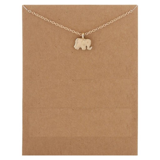 Dames delicate ketting met hanger G763