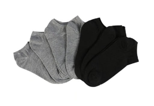 Dames enkelsokken 7 paar Set voor de hele week Lage pasvorm voor sneakers Universele maat Polyester met spandex Effen zonder patroon