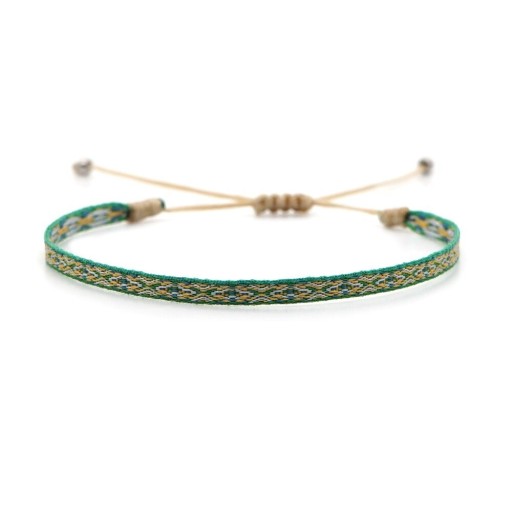Dames gevlochten armband H281