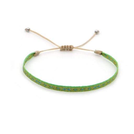 Dames gevlochten armband H281