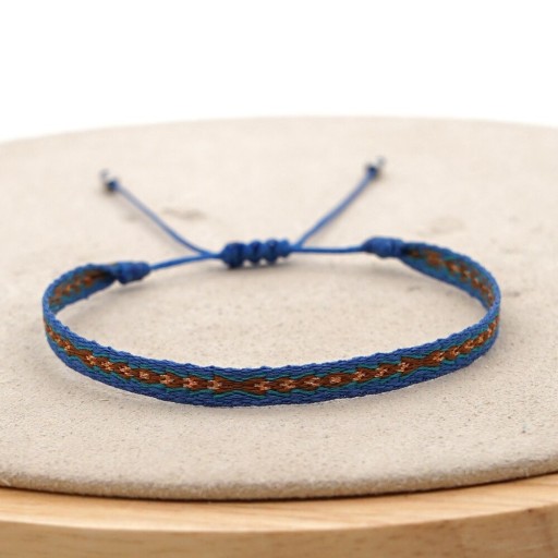 Dames gevlochten armband H281