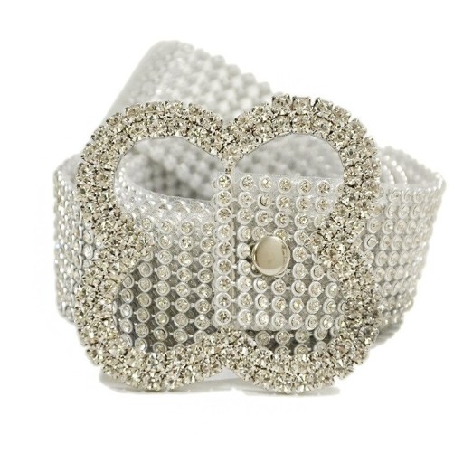 Dames glitter riem L147