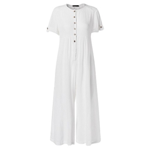Dames jumpsuit met knopen A2916