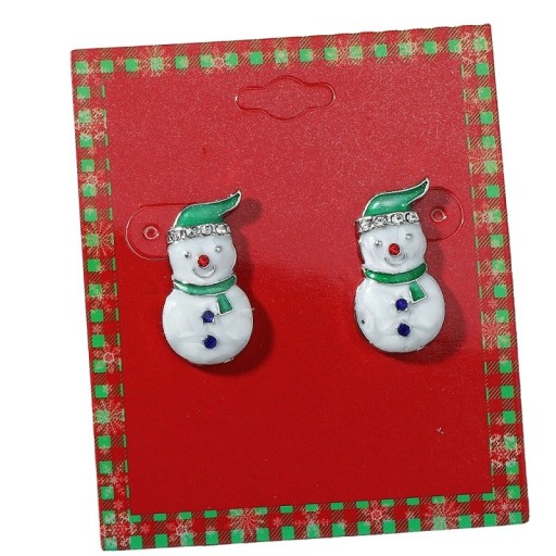 Dames kerst oorbellen N987