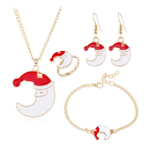 Dames kerst sieradenset