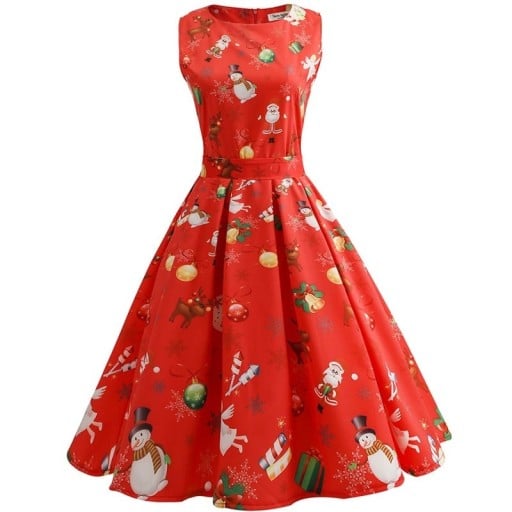 Dames kerstjurk