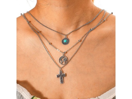 Dames ketting G676