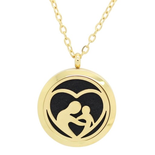 Dames ketting - MEDALLION J1829