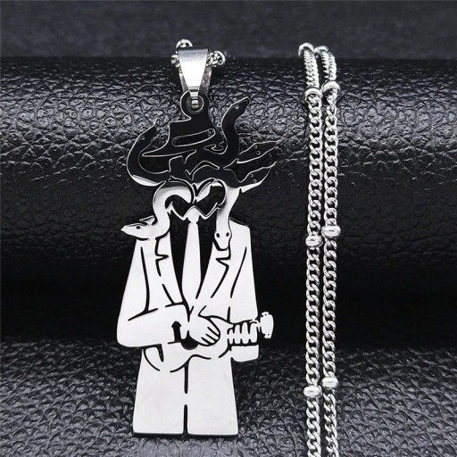Dames ketting met hanger D155