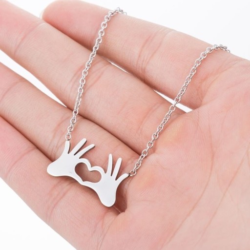 Dames ketting met hanger D242