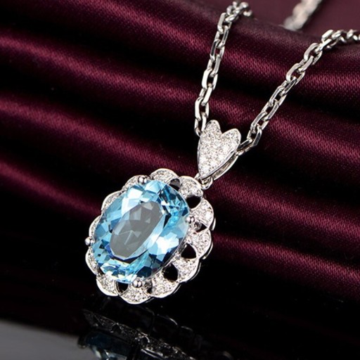 Dames ketting met hanger D718