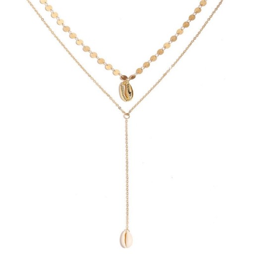 Dames ketting met hangers G826