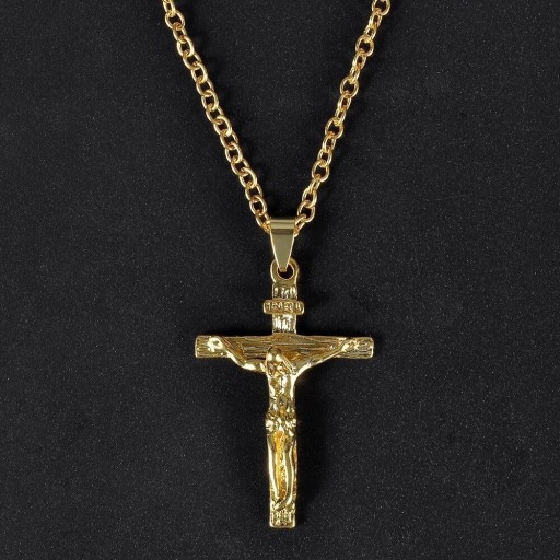 Dames ketting met kruis D97