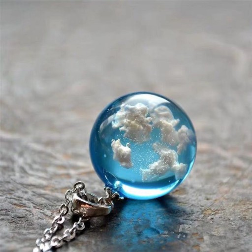 Dames ketting met lucht
