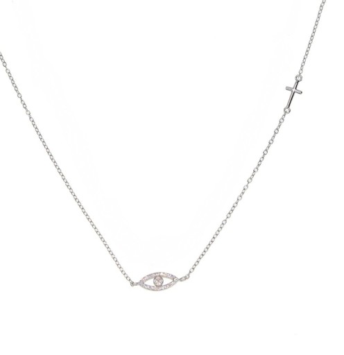 Dames ketting met oog G522