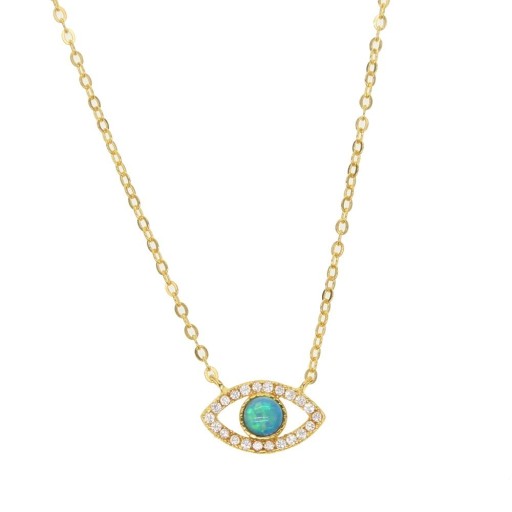 Dames ketting met oog G598