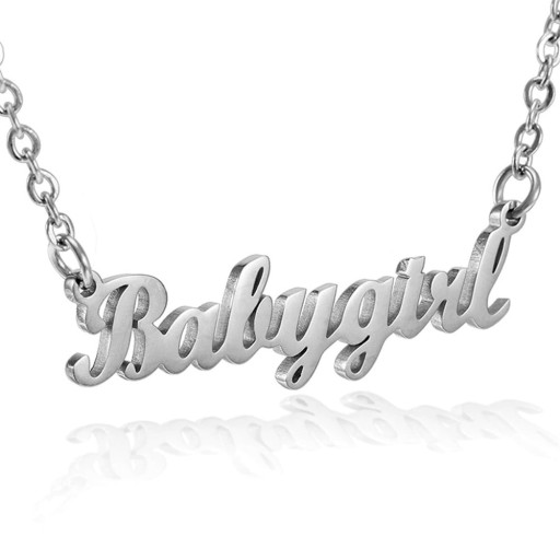 Dames ketting met opschrift G711