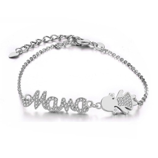 Dames kettingarmband mama