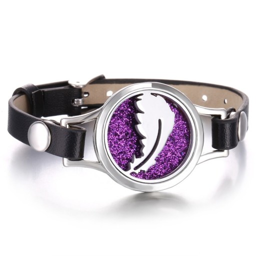 Dames leren armband
