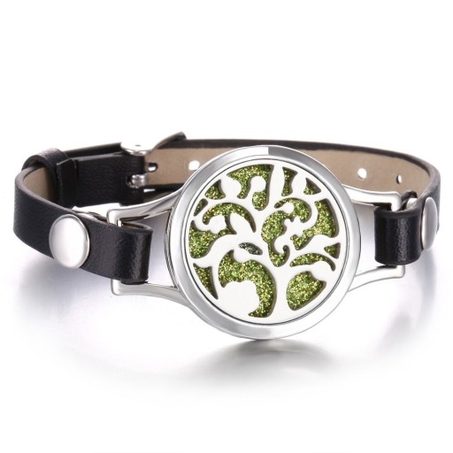 Dames leren armband