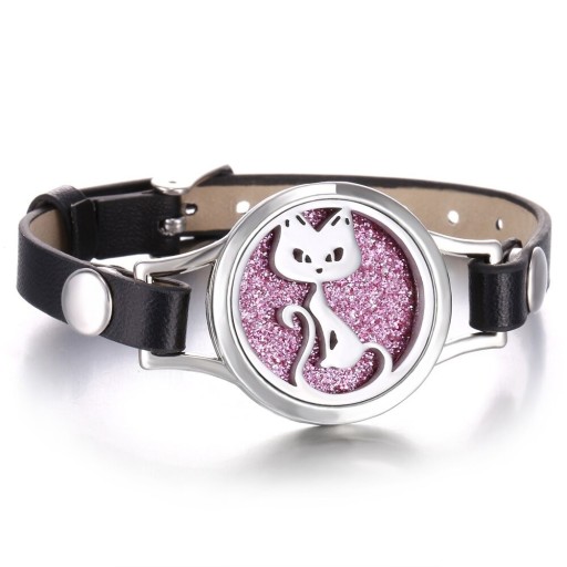 Dames leren armband