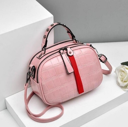 Dames leren crossbody tas M820