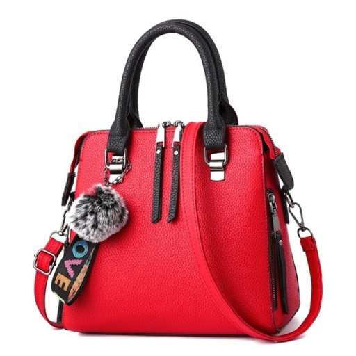 Dames leren handtas M792