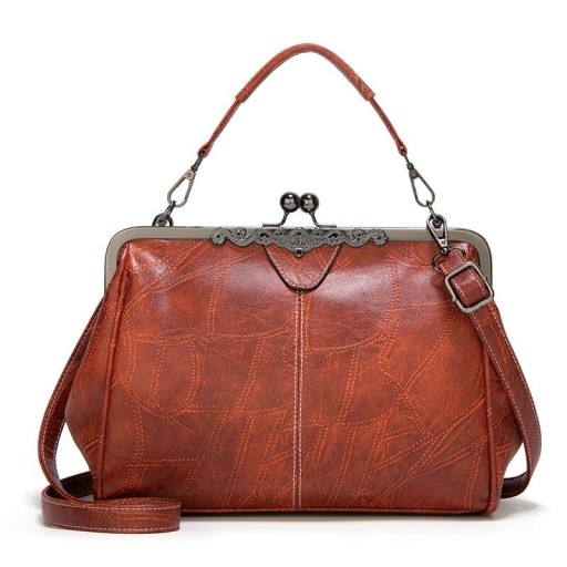 Dames leren handtas M817