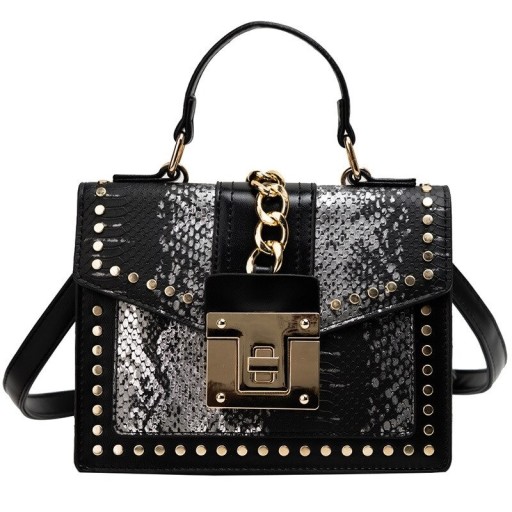 Dames leren handtas M905