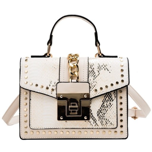 Dames leren handtas M905