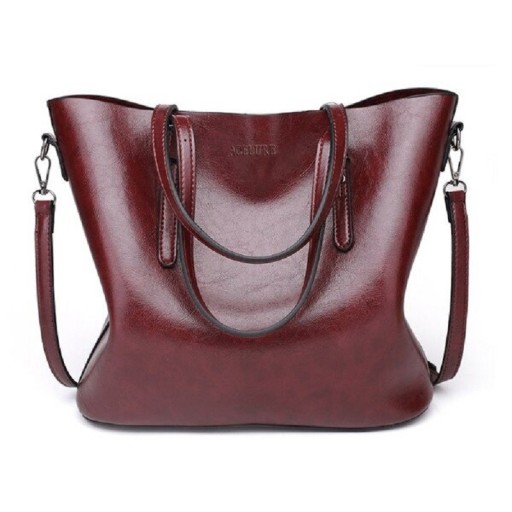 Dames leren handtas M993