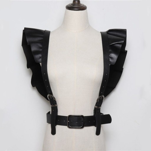 Dames leren harnas C996