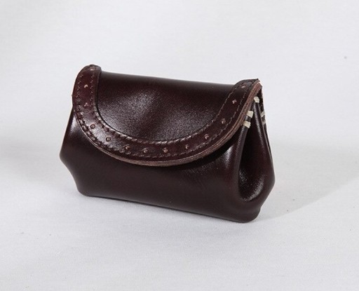Dames leren mini portemonnee M617