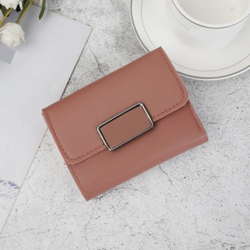 Dames leren portemonnee klein M319