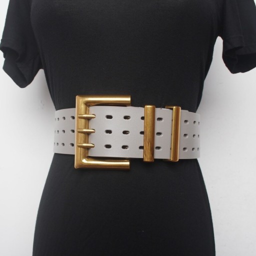Dames leren riem L137