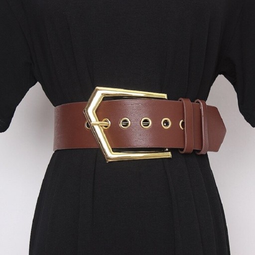 Dames leren riem L138