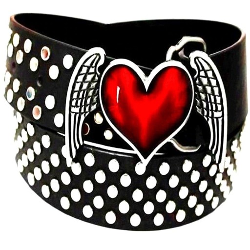 Dames leren riem L92