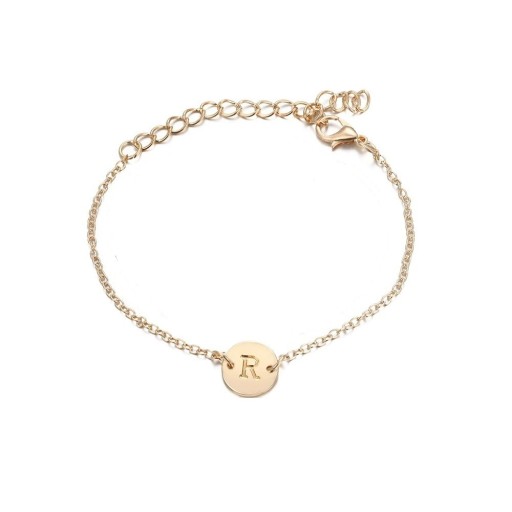 Dames letterkettingarmband