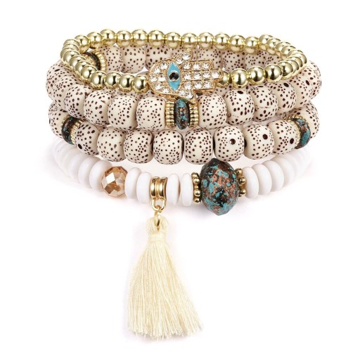 Dames meerlaagse armband H344