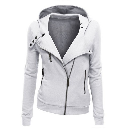 Dames modieuze hoodie - Wit