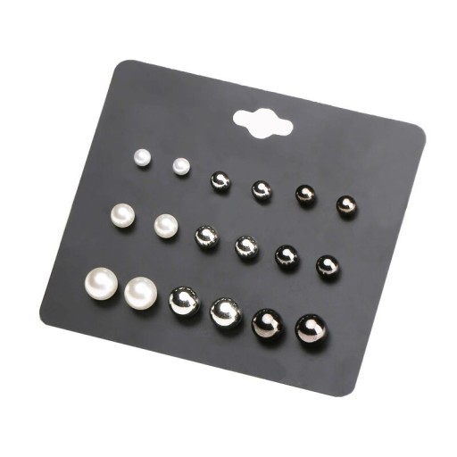 Dames oorbellen 9 paar G1263