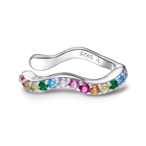 Dames oorbellen met stenen J146