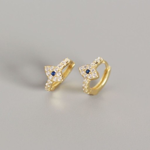 Dames oorbellen oog H793