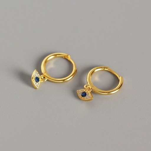 Dames oorbellen oog H793