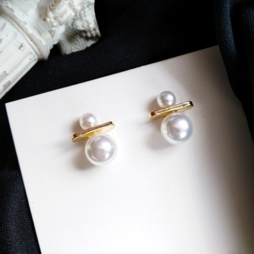 Dames parel oorbellen H733