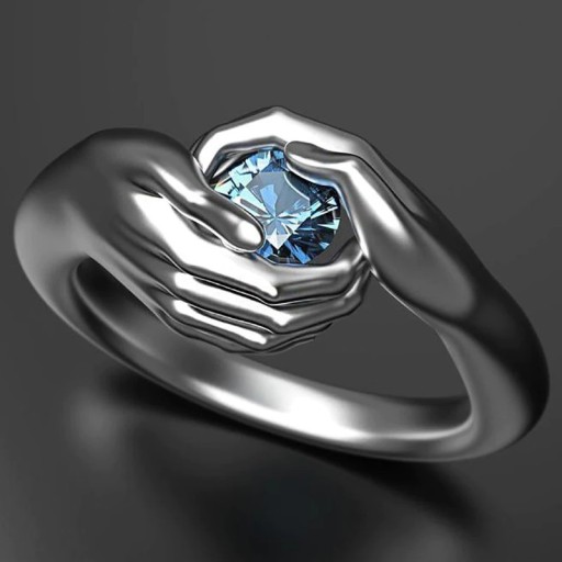 Dames ring handen D2750