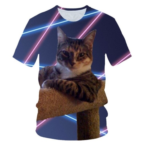 Dames ruimtekat t-shirt