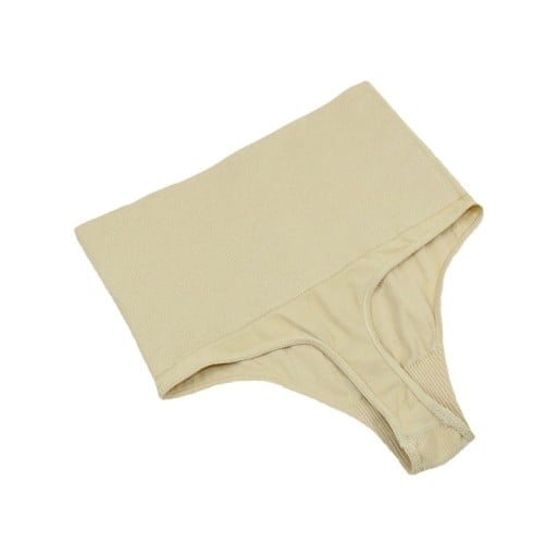Dames shapewear G-string met hoge taille Vormgevende lingerie voor het verdoezelen van de buik Elastisch materiaal van nylon en spandex