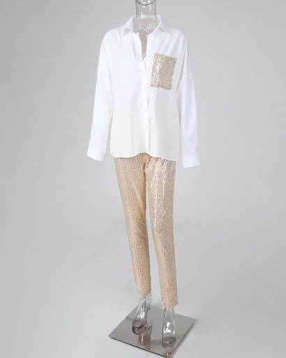 Dames shirt en broek B1068