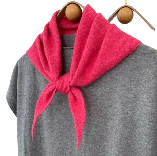 Dames sjaal driehoekige vorm Effen warme sjaal van polyester wol acryl viscose en nylon Elegante herfst en winteraccessoire